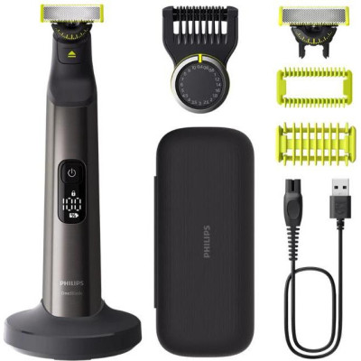 Тример для бороди та вусів/ Тример для тіла (бодігромер) Philips OneBlade Pro 360 QP6652/61