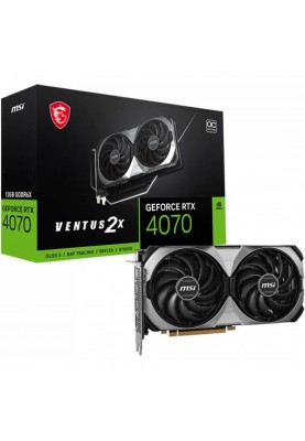 Відеокарта MSI GeForce RTX 4070 VENTUS 2X E 12G OC (912-V513-432)