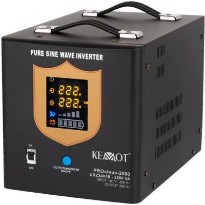 Гібридний ДБЖ/інвертор Kemot PROsinus-2000 1200W (URZ3407B)
