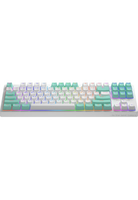 Клавіатура HATOR Rockfall 2 Mecha Signature Edition White/White/Mint (HTK-521-WWM)
