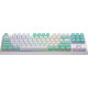 Клавіатура HATOR Rockfall 2 Mecha Signature Edition White/White/Mint (HTK-521-WWM)