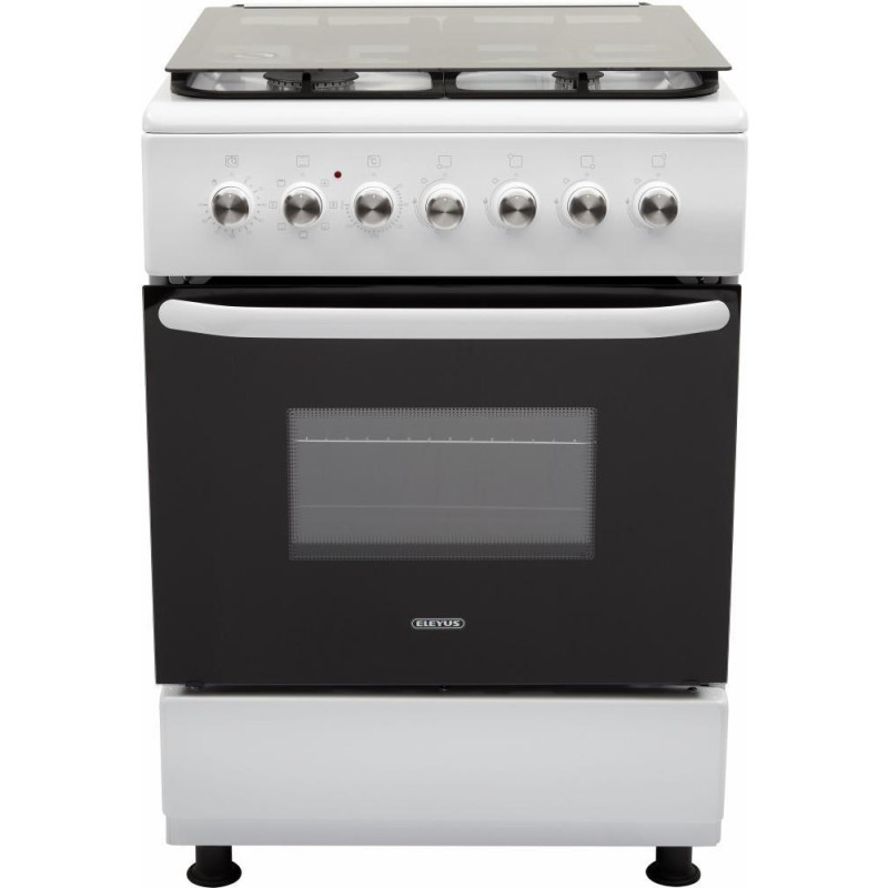 Комбінована плита Eleyus TEKNA 6007 CF WH