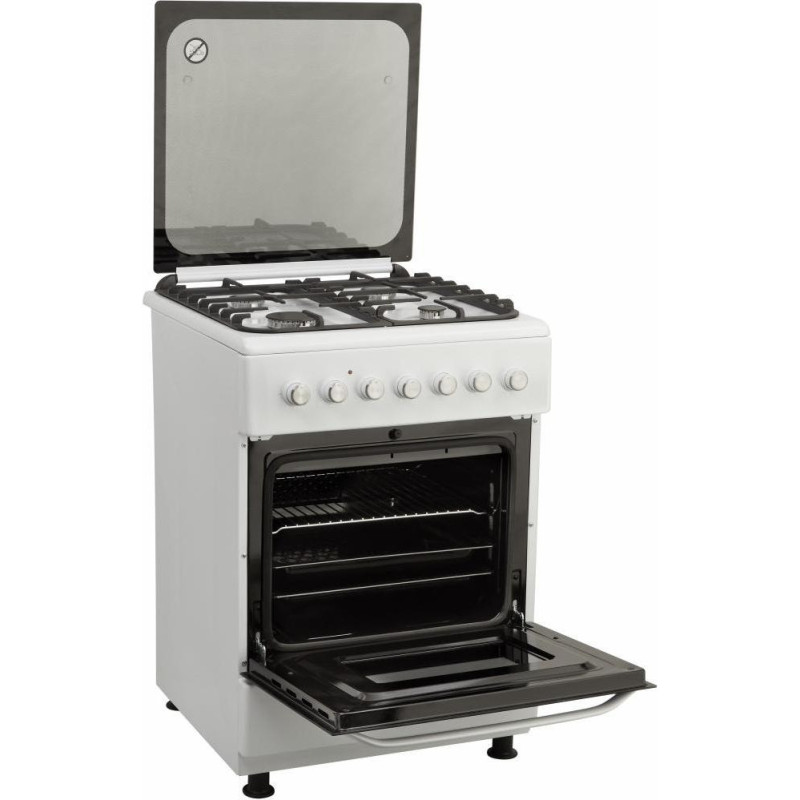 Комбінована плита Eleyus TEKNA 6007 CF WH