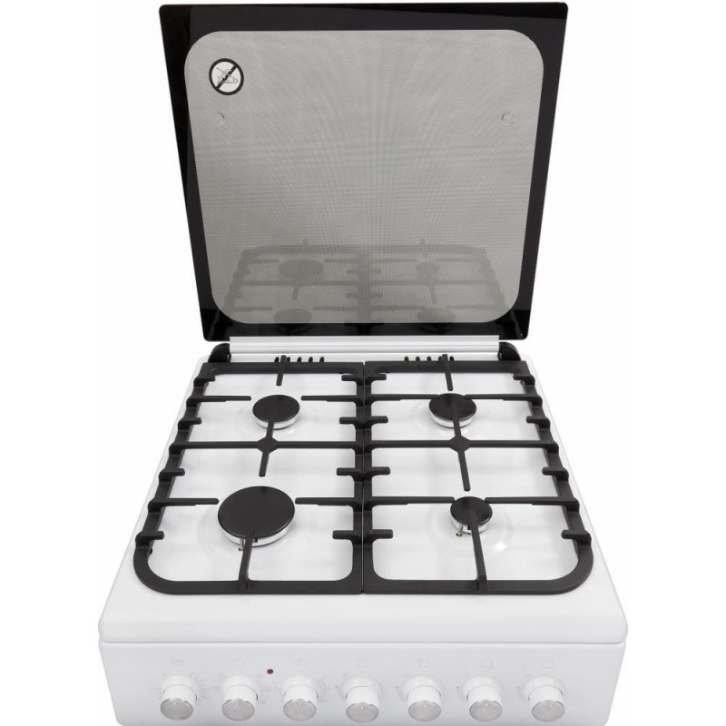 Комбінована плита Eleyus TEKNA 6007 CF WH
