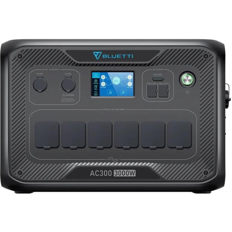 Комплект зарядної станції BLUETTI AC300 + battery module B300K