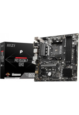 Материнська плата MSI PRO B550M-P GEN3