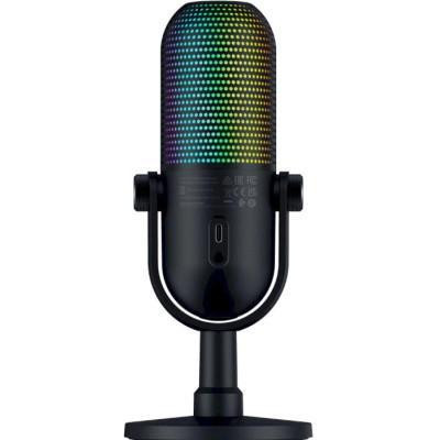 Мікрофон для ПК/ для стрімінгу, подкастів Razer Seiren V3 Chroma Black (RZ19-05060100-R3M1)