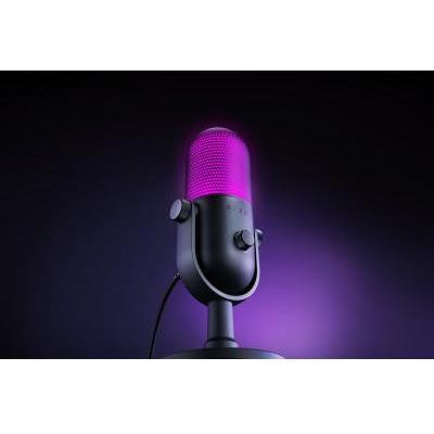 Мікрофон для ПК/ для стрімінгу, подкастів Razer Seiren V3 Chroma Black (RZ19-05060100-R3M1)