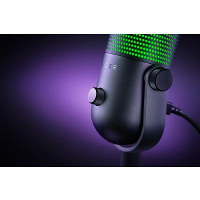 Мікрофон для ПК/ для стрімінгу, подкастів Razer Seiren V3 Chroma Black (RZ19-05060100-R3M1)