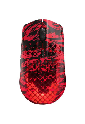 Миша SteelSeries Aerox 3 Wireless Faze Clan Edition Red Black (62609)