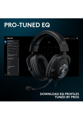 Навушники з мікрофоном Logitech G PRO X SE Black (981-001470)