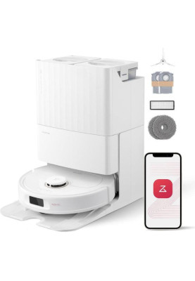 Робот-пилосос з вологим прибиранням RoboRock Qrevo S White