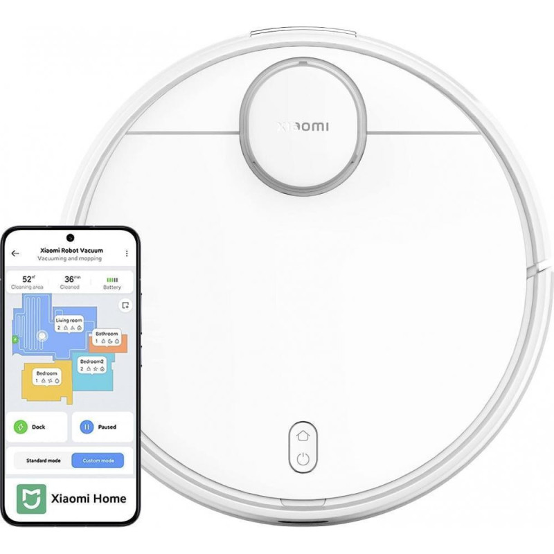 Робот-пилосос з вологим прибиранням Xiaomi Robot Vacuum S12 (BHR7328GL)