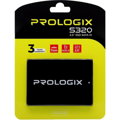SSD накопичувач Prologix S320 480 GB (PRO480GS320)