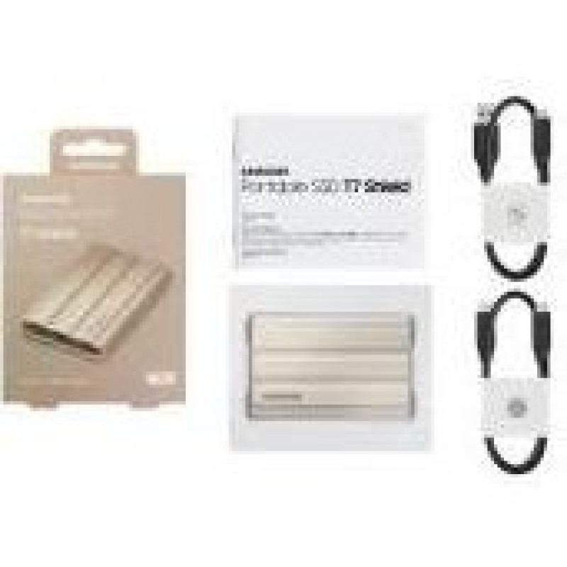 SSD накопичувач Samsung T7 Shield 1TB Beige (MU-PE1T0K)
