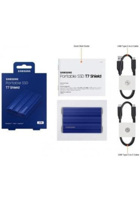 SSD накопичувач Samsung T7 Shield 2TB Blue (MU-PE2T0R)