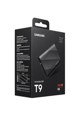 SSD накопичувач Samsung T9 1TB Black (MU-PG1T0B)
