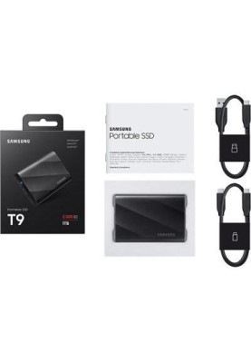 SSD накопичувач Samsung T9 1TB Black (MU-PG1T0B)