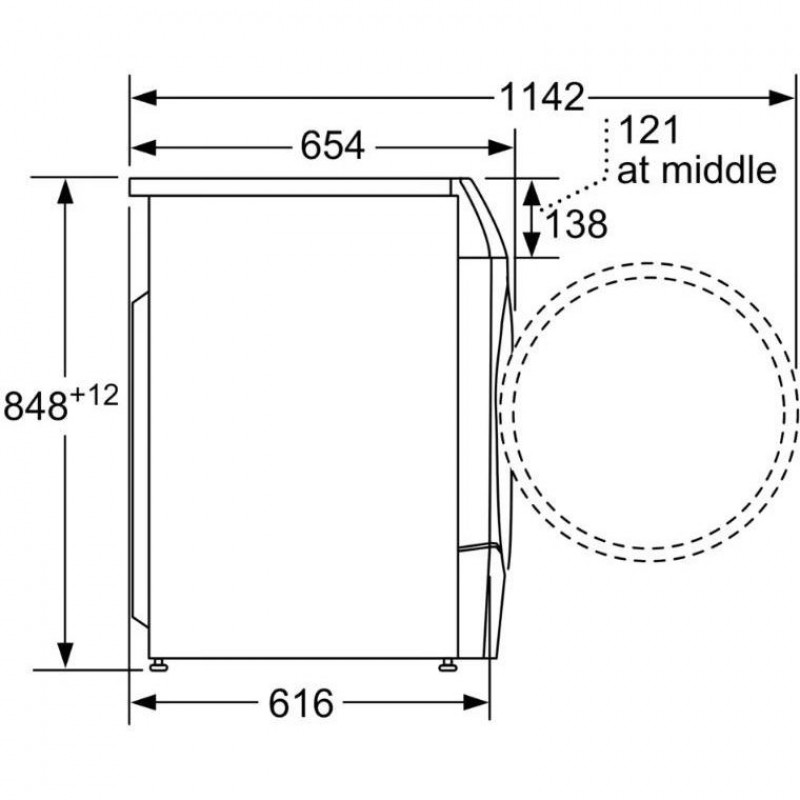 Пральна машина автоматична Bosch WNC254A0ME