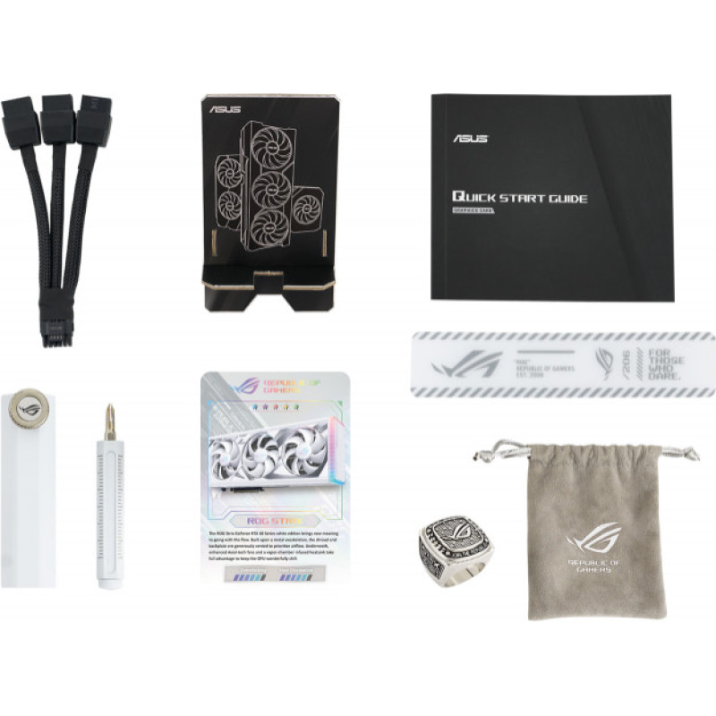 Відеокарта ASUS ROG-STRIX-RTX4080S-O16G-WHITE