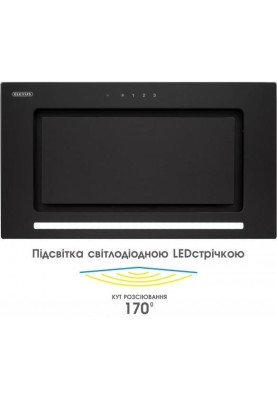 Витяжка вбудована Eleyus INTEGRA 800 52 BL