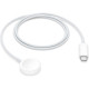Бездротовий зарядний пристрій Apple Watch Magnetic Fast Charger USB-C 1m White (MLWJ3, MT0H3)