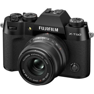 Бездзеркальний фотоапарат Fujifilm X-T50 body Black (16828193)