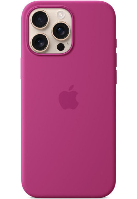 Чохол для смартфону Apple iPhone 16 Pro Max Silicone Case with MagSafe - Fuchsia (MYYX3)