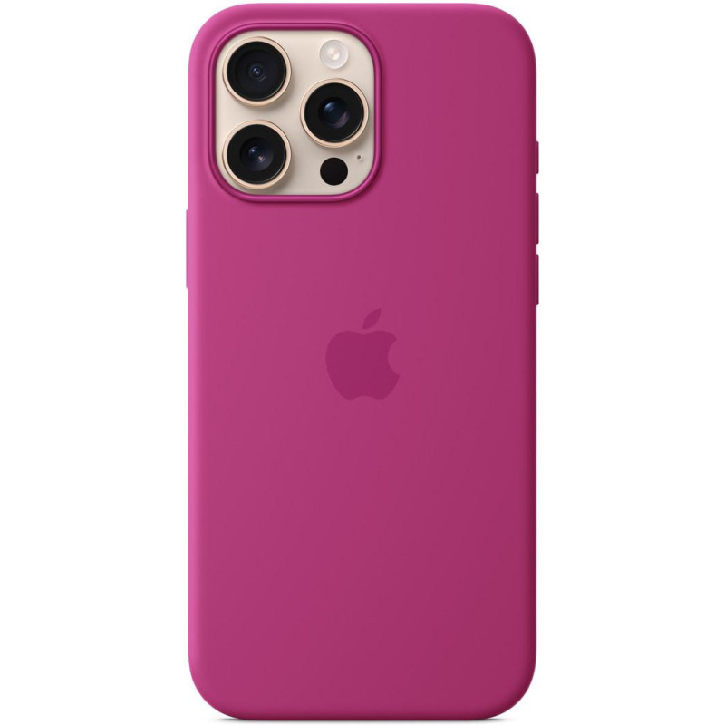 Чохол для смартфону Apple iPhone 16 Pro Max Silicone Case with MagSafe - Fuchsia (MYYX3)
