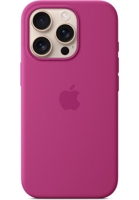 Чохол для смартфону Apple iPhone 16 Pro Silicone Case with MagSafe - Fuchsia (MYYN3)