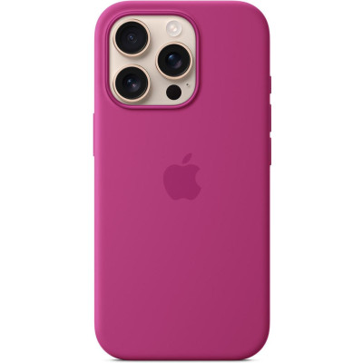 Чохол для смартфону Apple iPhone 16 Pro Silicone Case with MagSafe - Fuchsia (MYYN3)