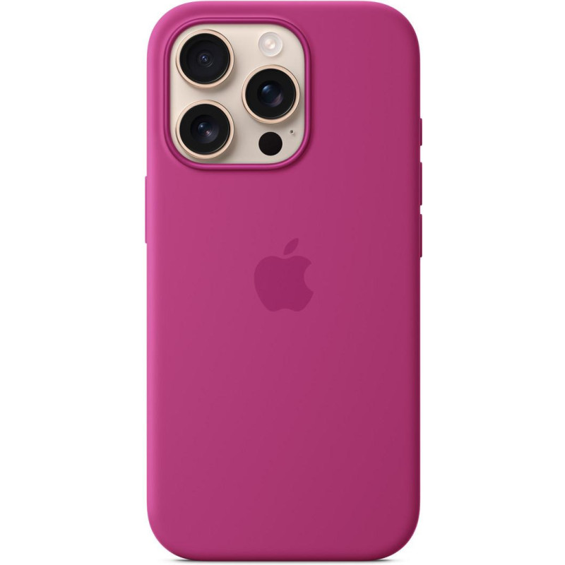 Чохол для смартфону Apple iPhone 16 Pro Silicone Case with MagSafe - Fuchsia (MYYN3)