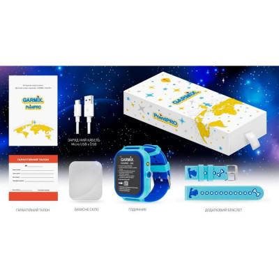 Дитячий розумний годинник GARMIX PointPRO-200 Blue (GMXPP200-BL)
