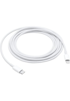 Кабель Lightning Apple USB Type-C to Lightning 2m White (MW2R3)