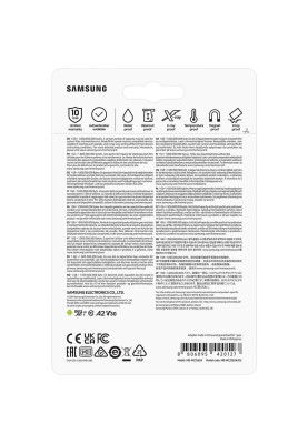 Карта пам'яті Samsung 256 GB microSDXC Class 10 UHS-I U3 EVO Plus + SD Adapter (MB-MC256SA)