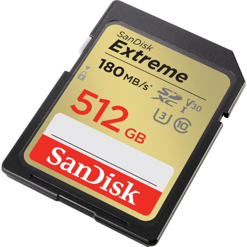 Карта пам'яті SanDisk 512 GB SDXC UHS-I U3 V30 Extreme (SDSDXVV-512G-GNCIN)