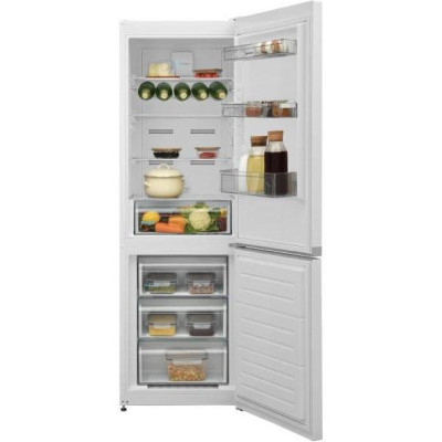 Холодильник із морозильною камерою Sharp SJ-FBA09DMXWE Холодильник із морозильною камерою Sharp SJ-FBA09DMXWE