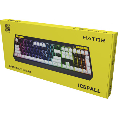 Клавіатура HATOR Icefall Black (HTK400UA)