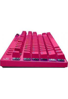 Клавіатура Logitech G Pro X TKL Lightspeed Tactile Magenta (920-012159)