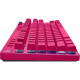 Клавіатура Logitech G Pro X TKL Lightspeed Tactile Magenta (920-012159)