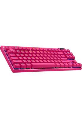 Клавіатура Logitech G Pro X TKL Lightspeed Tactile Magenta (920-012159)