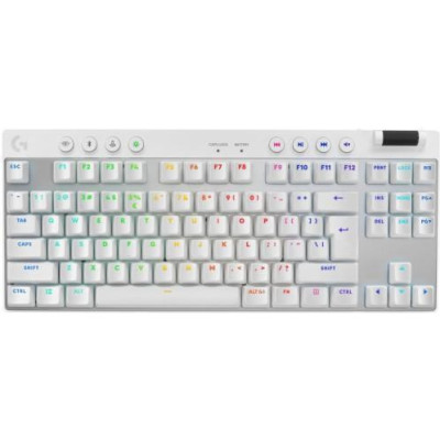 Клавіатура Logitech G Pro X TKL Lightspeed Tactile White (920-012148)