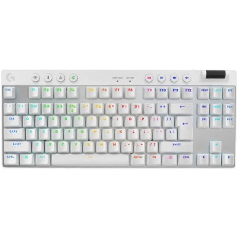 Клавіатура Logitech G Pro X TKL Lightspeed Tactile White (920-012148)