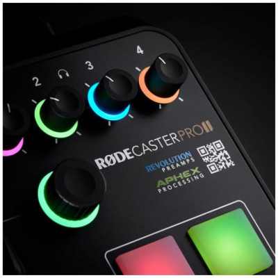 Мікшерний пульт для роботи з подкастами Rode Caster Pro II