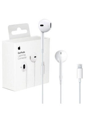 Навушники з мікрофоном Apple EarPods with Lightning (MWTY3)