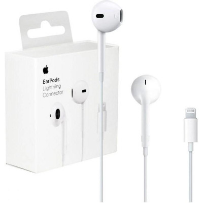 Навушники з мікрофоном Apple EarPods with Lightning (MWTY3)