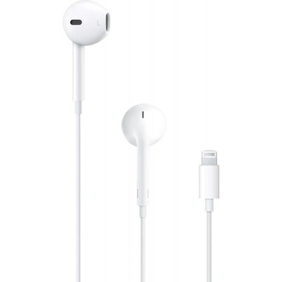 Навушники з мікрофоном Apple EarPods with Lightning (MWTY3) Навушники з мікрофоном Apple EarPods with Lightning (MWTY3)