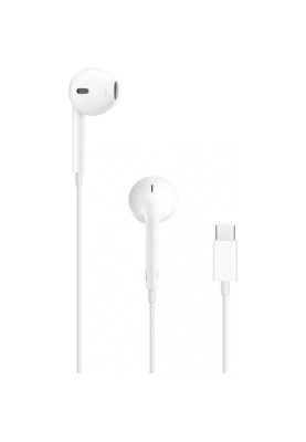 Навушники з мікрофоном Apple EarPods with USB-C White (MYQY3)