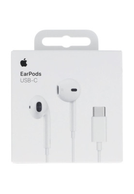 Навушники з мікрофоном Apple EarPods with USB-C White (MYQY3)