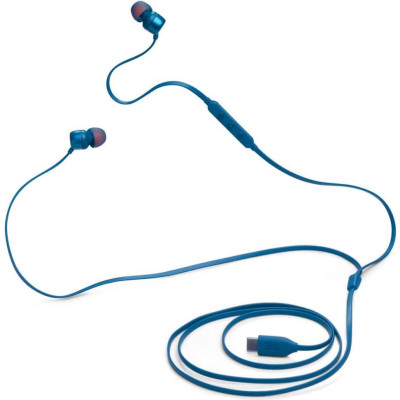 Навушники з мікрофоном JBL Tune 310C Blue (JBLT310CBLU)